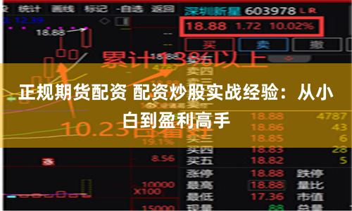 正规期货配资 配资炒股实战经验：从小白到盈利高手